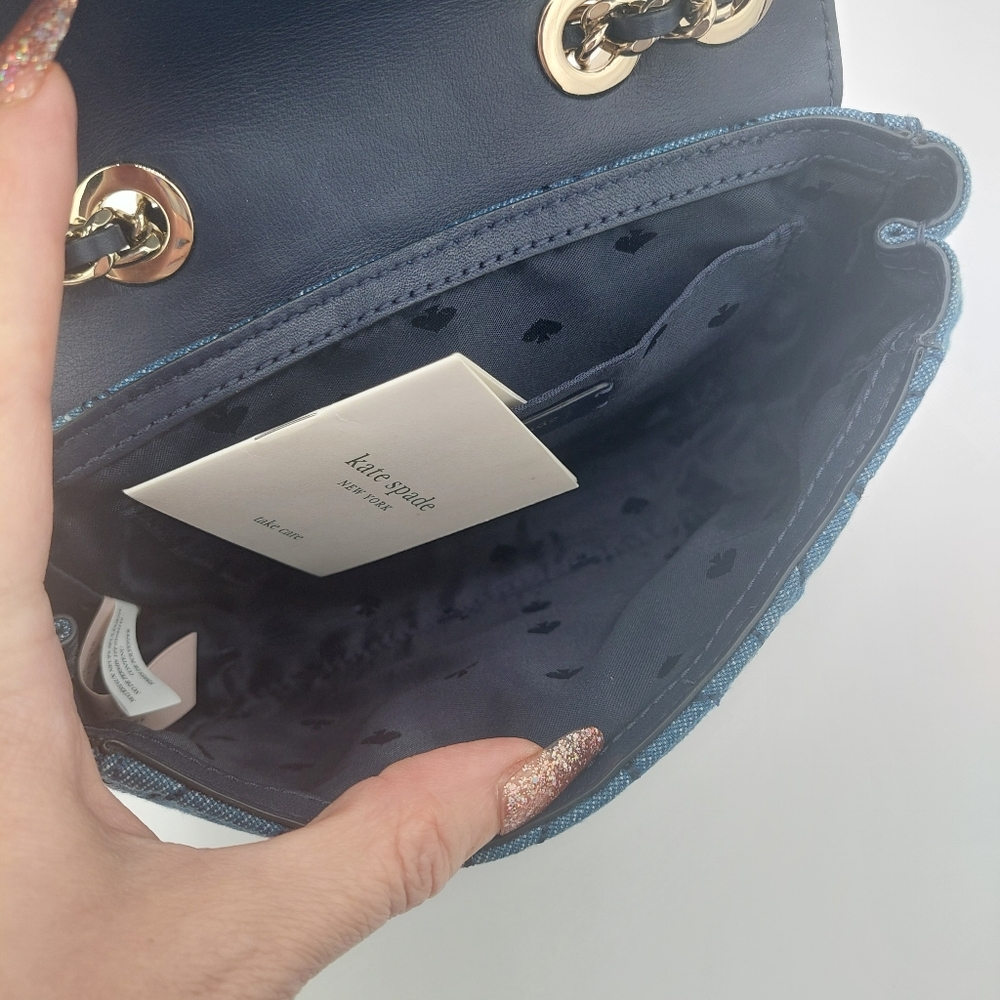 Kate spade quilted denim - Picture 7 of 7